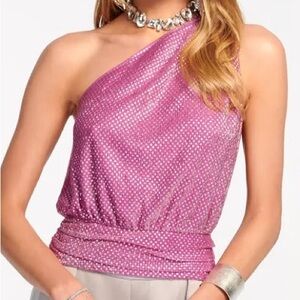 NWT - RAMY BROOK KOBY ONE-SHOULDER TANK TOP